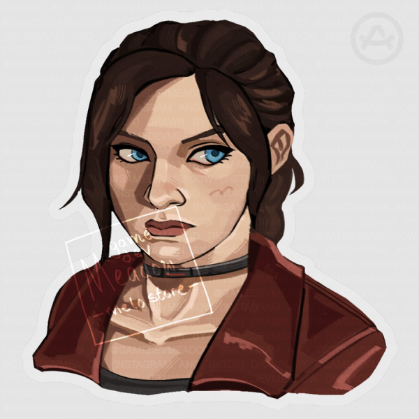 Claire Redfield Resident Evil Veronica - Sticker