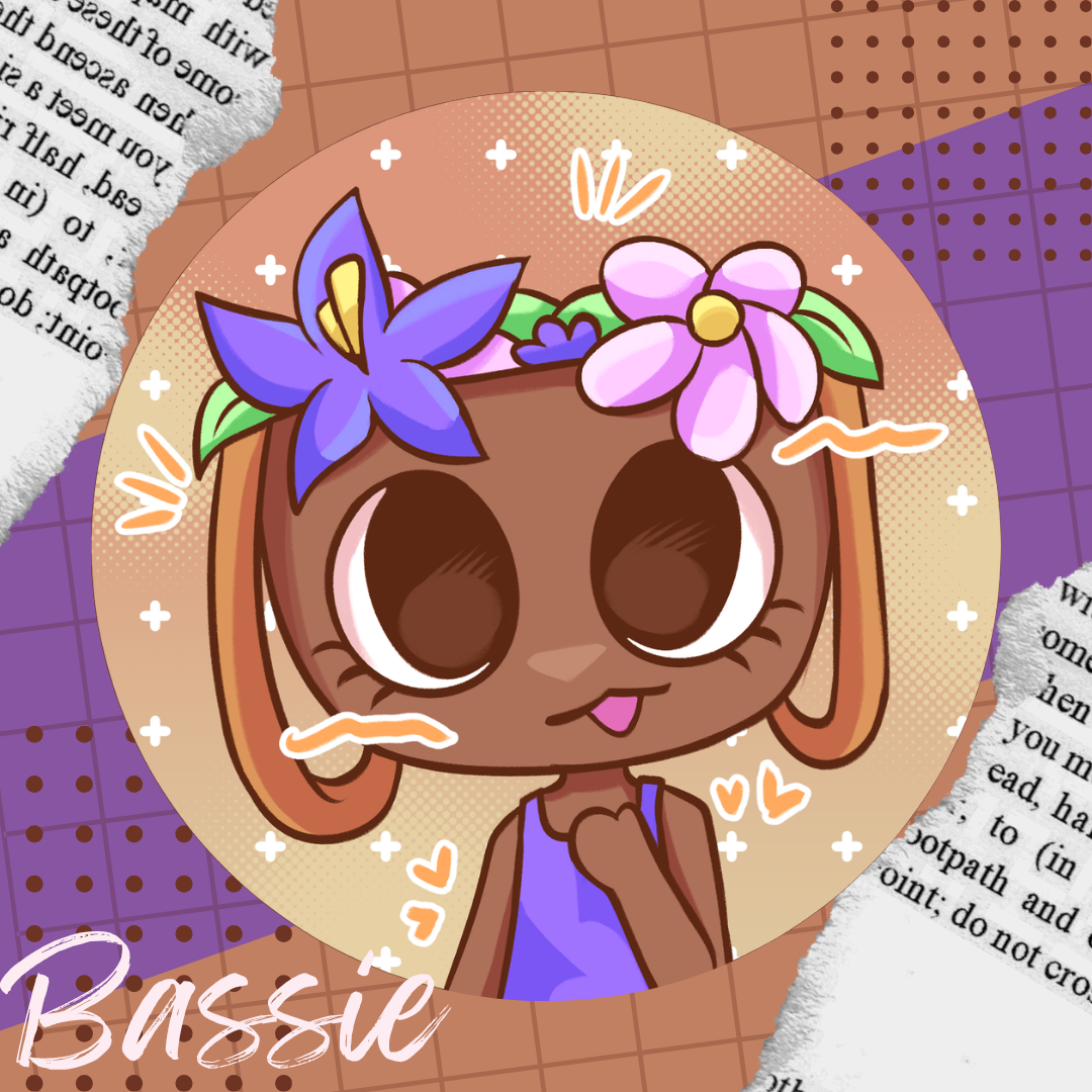 Bassie Roblox Dandy's World Round Badges (Button Pins)