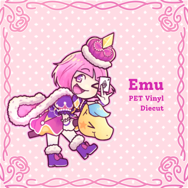 Emu Otori PET Vinyl Diecut