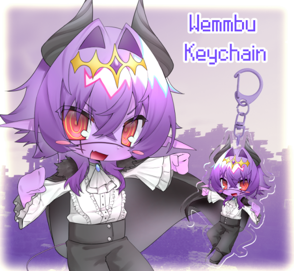 Wemmbu Acrylic Keychain