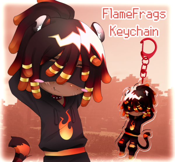 FlameFrags Acrylic Keychain