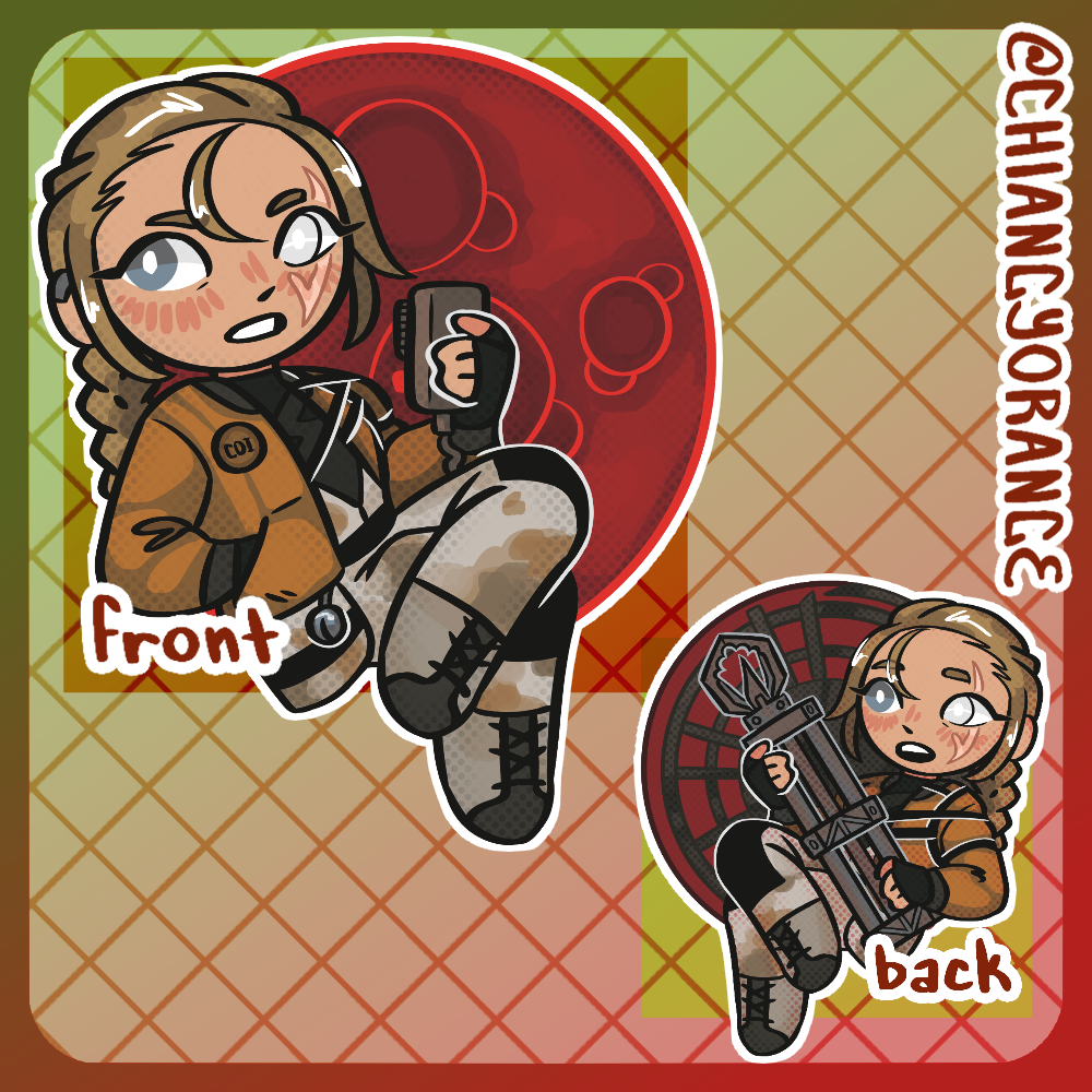 [IRON LUNG] Captain Ava Acrylic Keychain