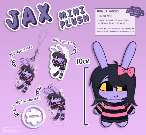 Jax Plush Keychain