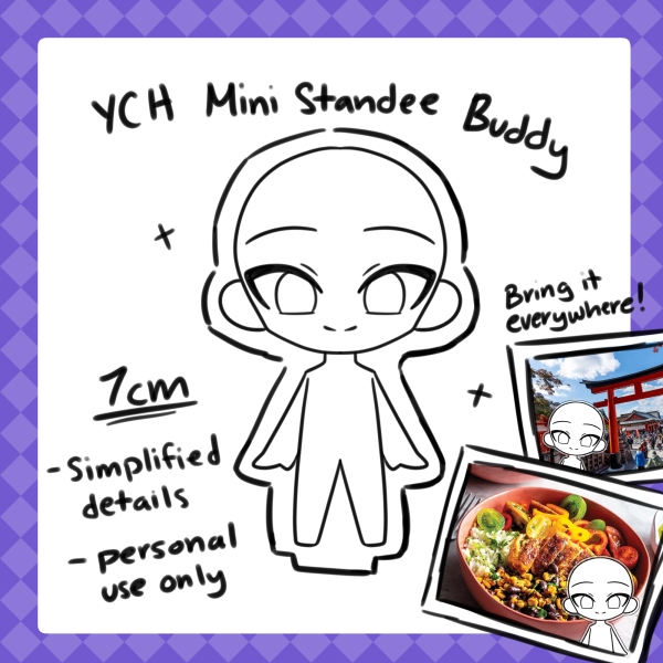 YCH Mini Standee Buddy