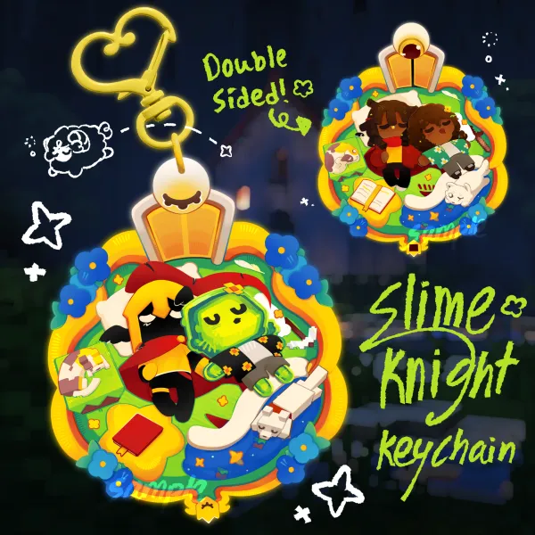 SlimeKnight | Double Sided Acrylic Keychain