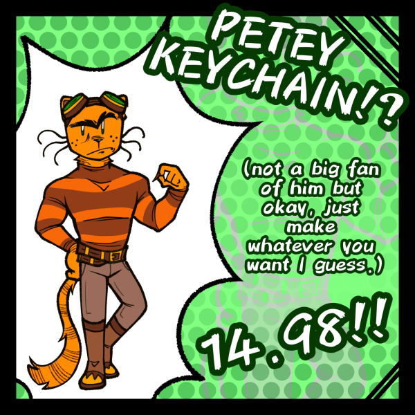 Petey The Cat Keychain!!