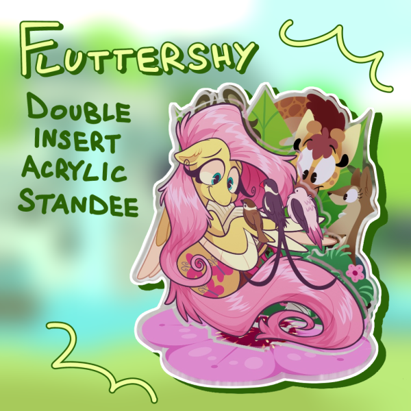 Fluttershy Acrylic Standee