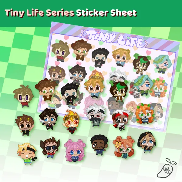 Tiny Life Series Sticker Sheet