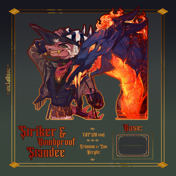 Striker & Bombproof ✰✮ Standee