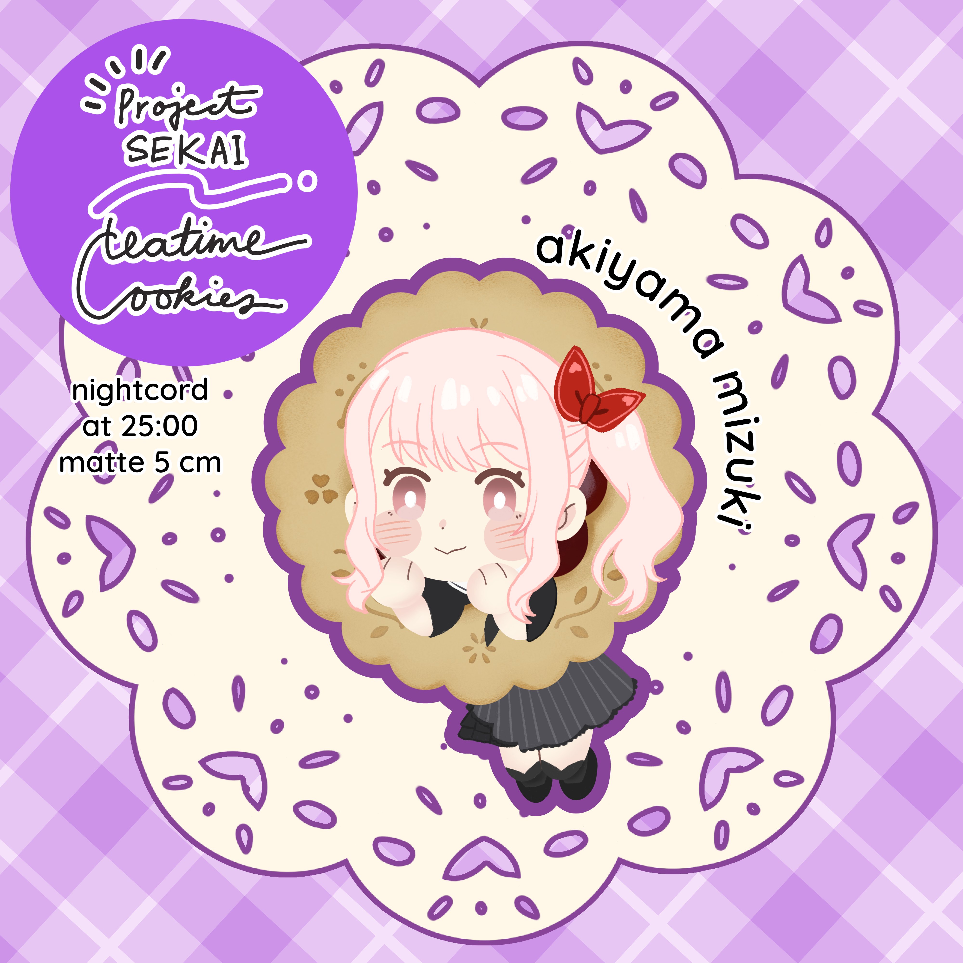 Tea Time Cookie Mizuki || Matte Sticker