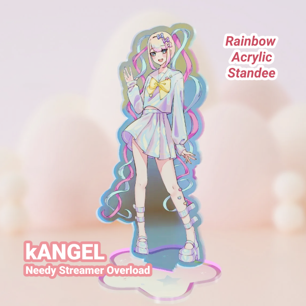 kAngel : Rainbow Acrylic Standee | Needy Streamer Overload
