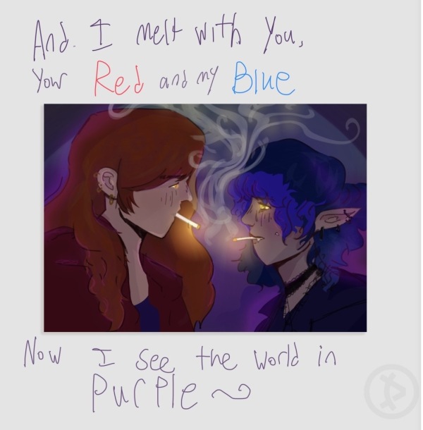 “Now I See the World in Purple”