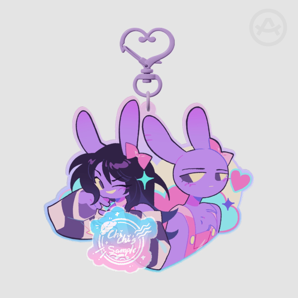 Transfem Jax Keychains
