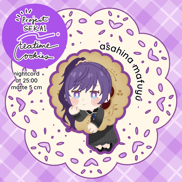 Tea Time Cookie Mafuyu || Matte Sticker