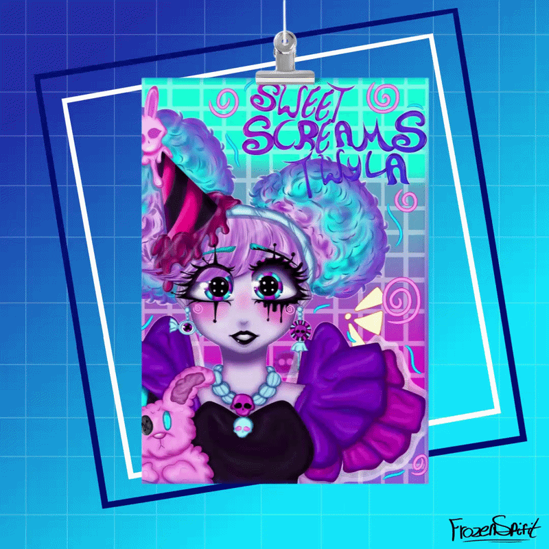 | MONSTER HIGH | Sweet Screams Twyla Art Print