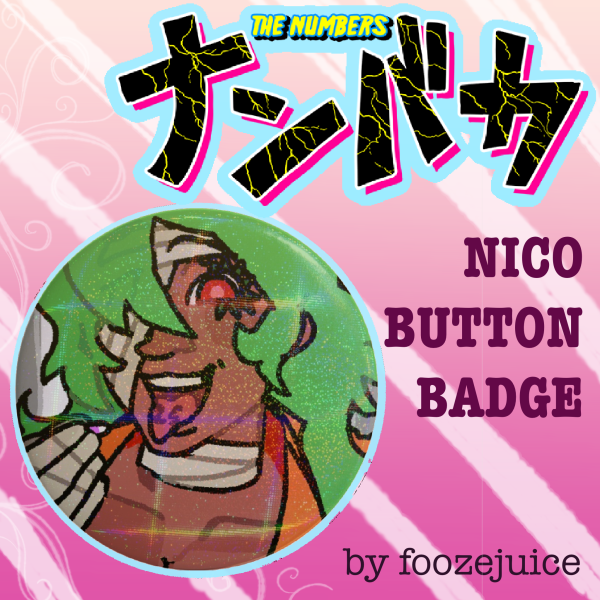 NANBAKA - NICO BADGE