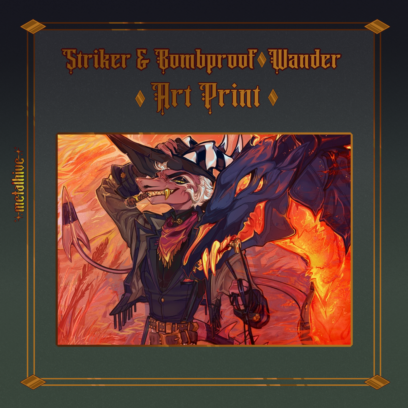 Striker & Bombproof ✰ Wander ✮ Print