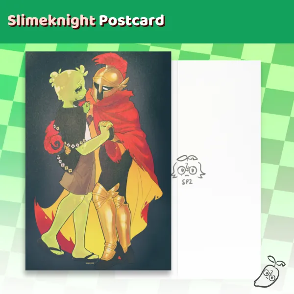 Slimeknight Dance Postcard