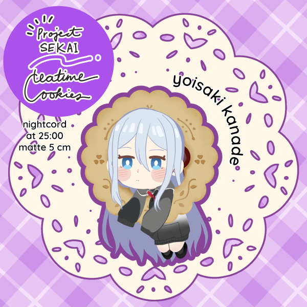 Tea Time Cookie Kanade || Matte Sticker
