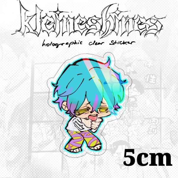 crsm- ohse clear die cut sticker