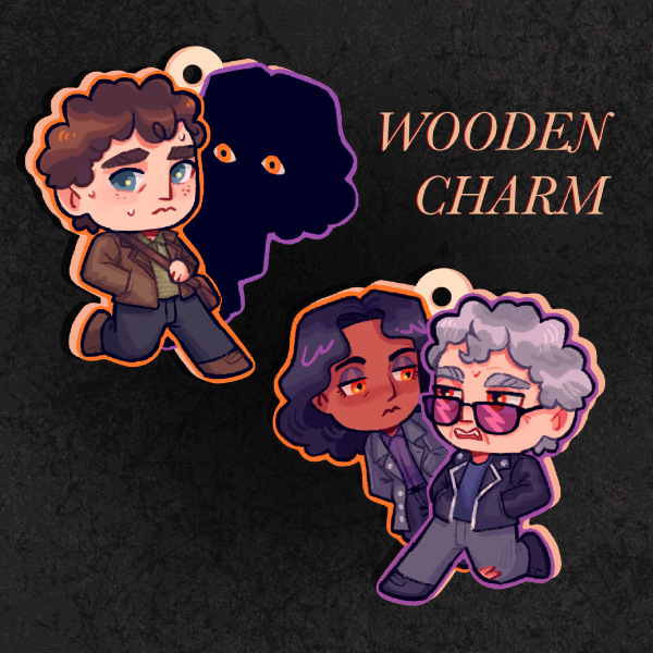 IWTV - Devil's Minion Double Sided Wood Charm
