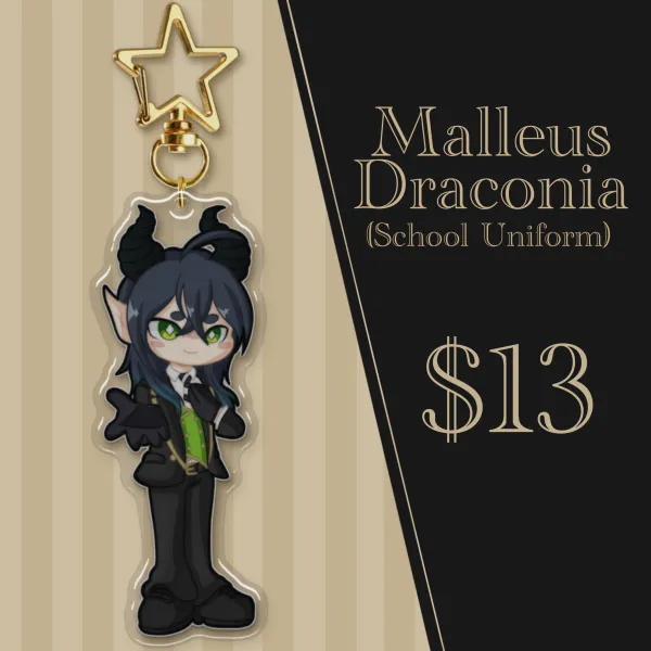 Malleus Draconia Keychain