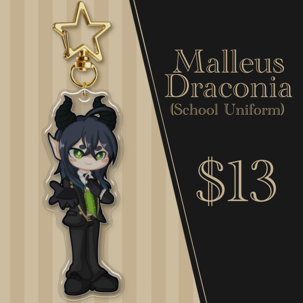 Malleus Draconia Keychain