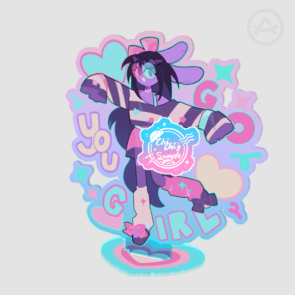 Trans Jax Acrylic Standees