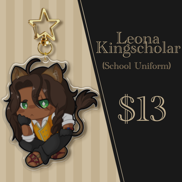 Leona Kingscholar Keychain