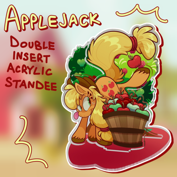 Applejack Acrylic Standee