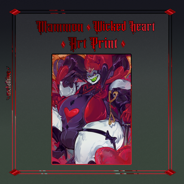 Mammon ✰ Wicked Heart ✮ Print