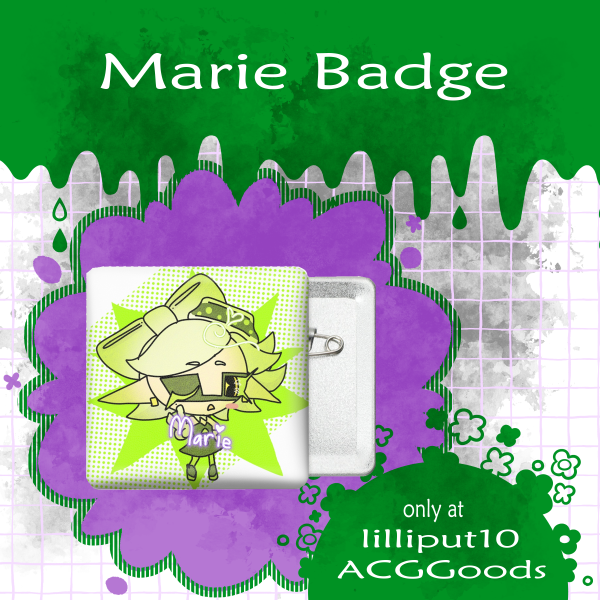 Marie PU Badge