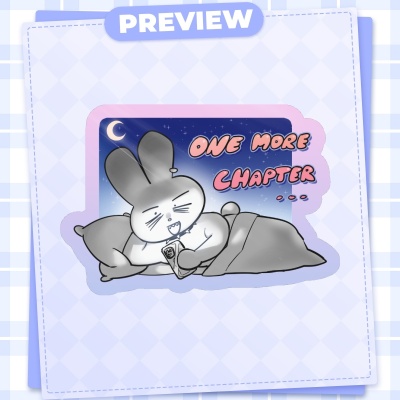 One More Chapter Sticker