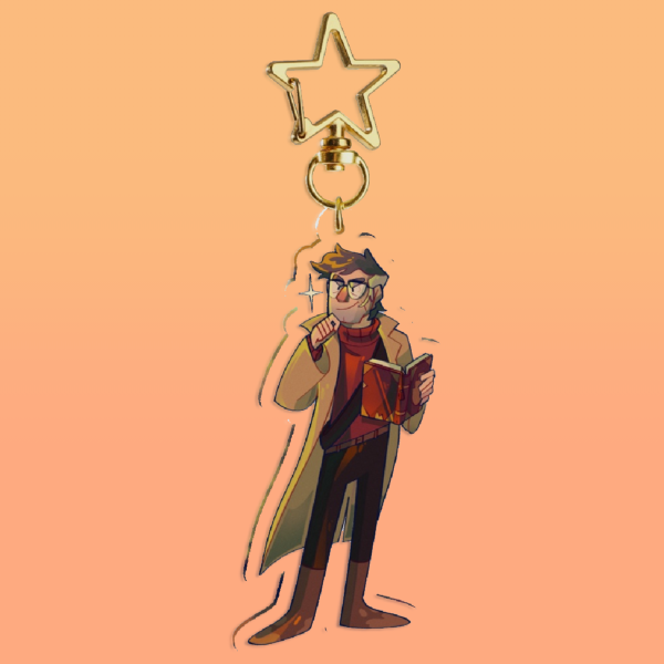 Stanford Pines Keychain - Gravity Falls