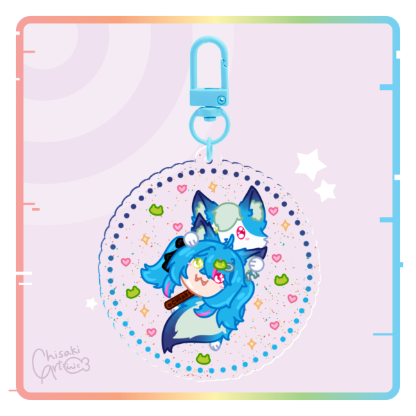 Chiaki Katsumi - Katsudon Popsicle Keychain