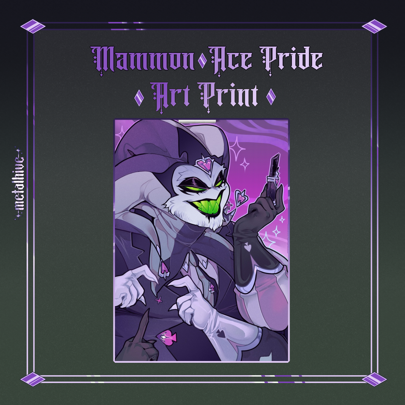 Mammon ✰ Ace Pride ✮ Print