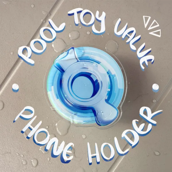 Pool Toy Valve Phone Holder