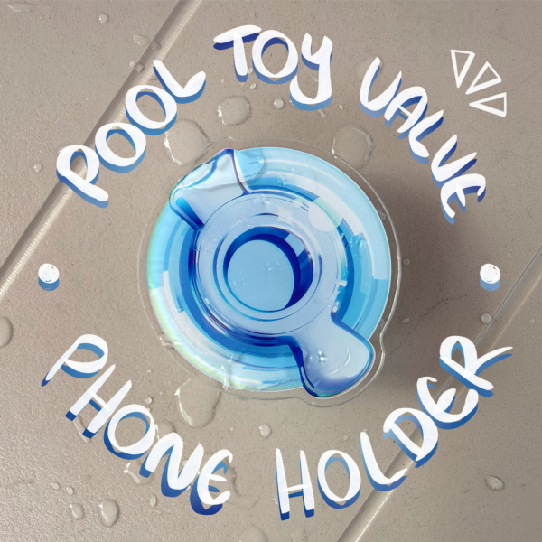 Pool Toy Valve Phone Holder