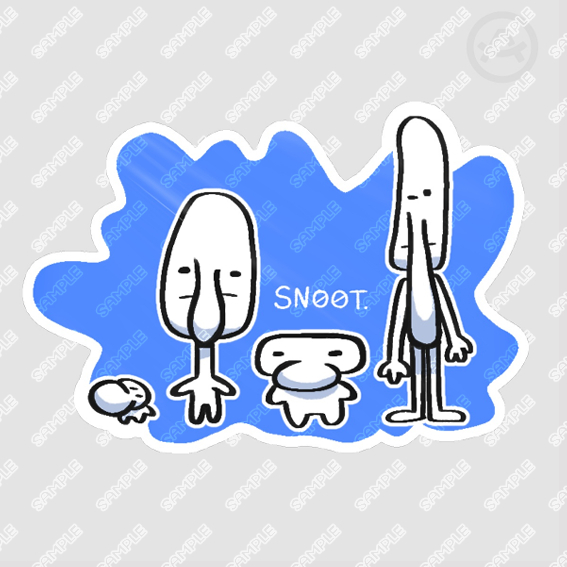 Snoot Group Sticker