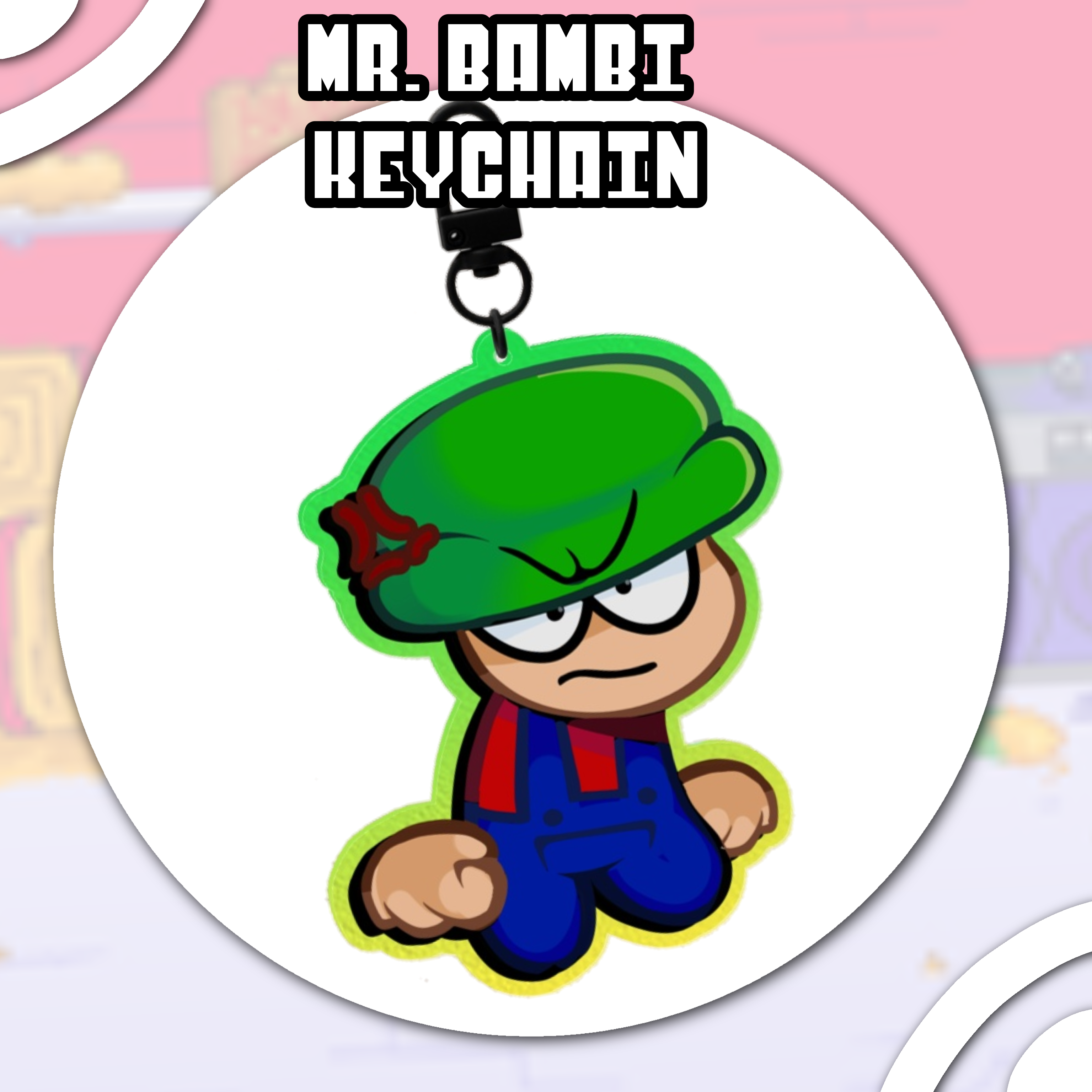 Mr. Bambi Keychain (Dave and bambi)