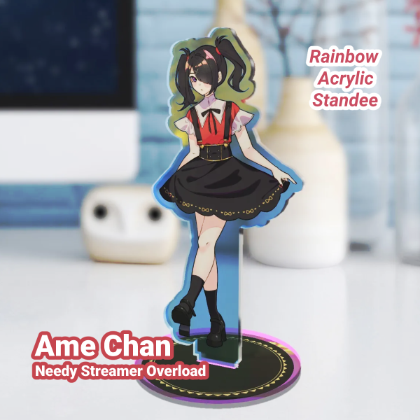 Ame chan : Rainbow Acrylic Standee | Needy Streamer Overload