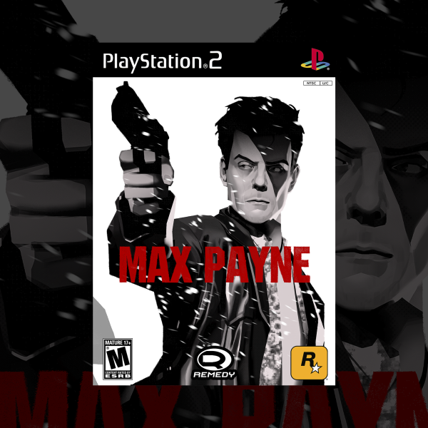 Limited PS2 Max Payne A3 Poster.