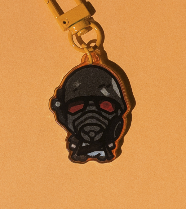 Courier Six Mini Keychain.