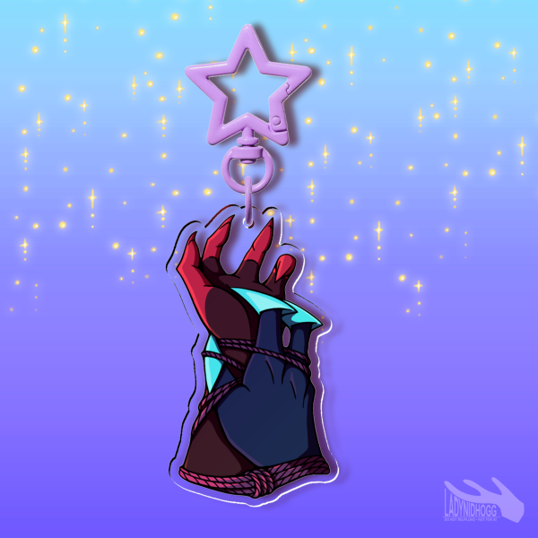 Radiostatic Shibari || Acrylic Keychain