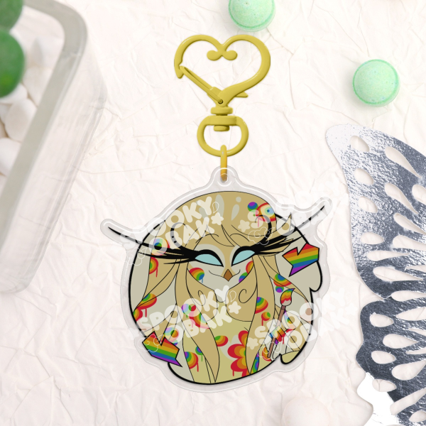 Speaker Epoxy Keychain