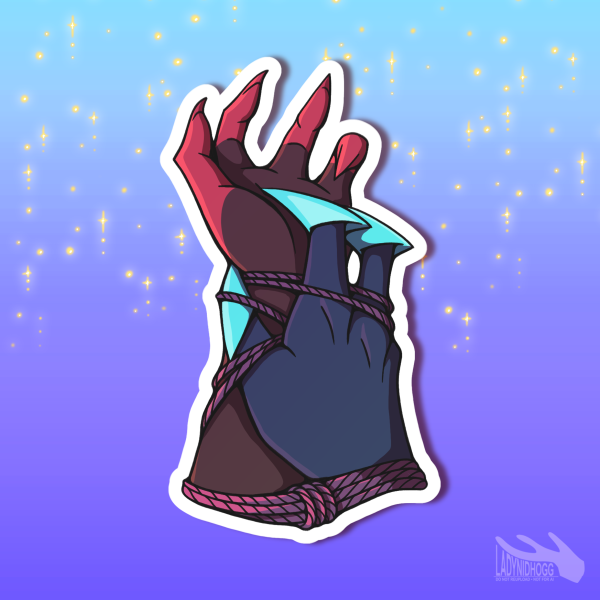 Radiostatic || Shibari Die Cut Sticker