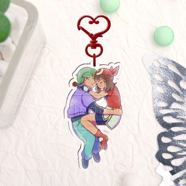 Contestshipping 🌹 Drew x May | Clear Acrylic Keychain