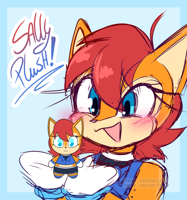 Sally Acorn Plushie