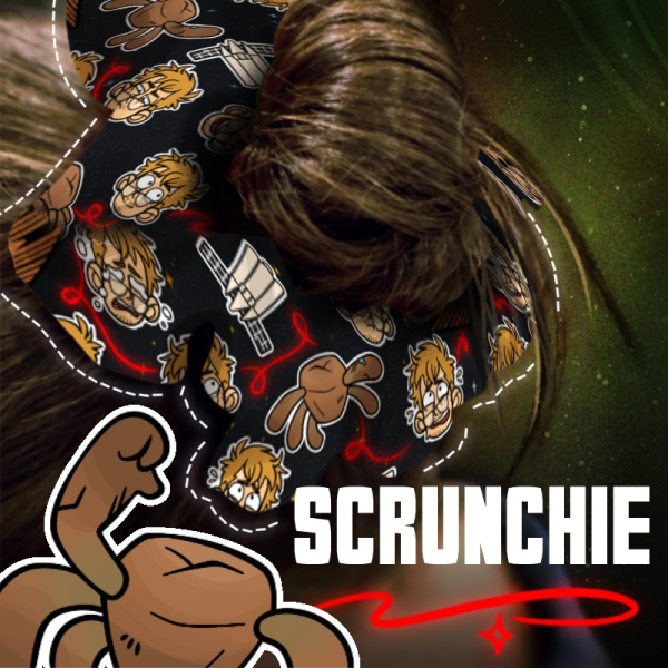 Grace Rocky Scrunchie (Space Black)