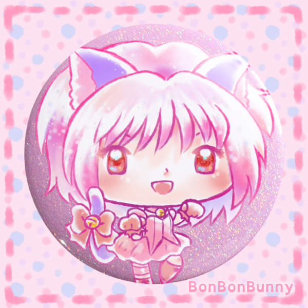 Tokyo Mew Mew - Ichigo Chibi Badge Pin